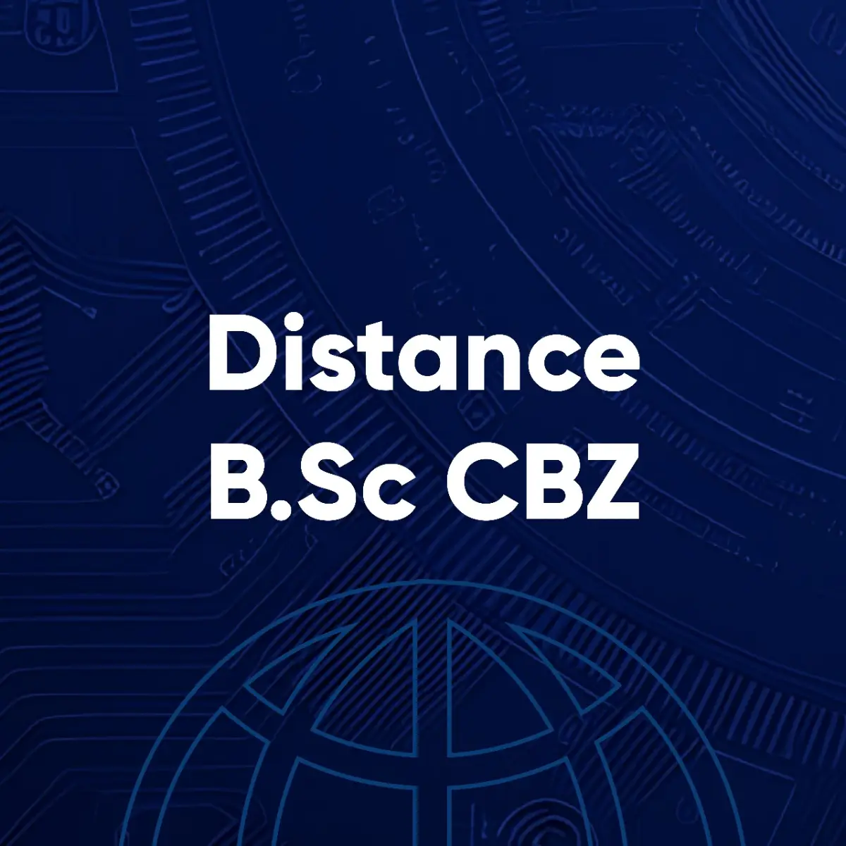 Distance B.Sc CBZ