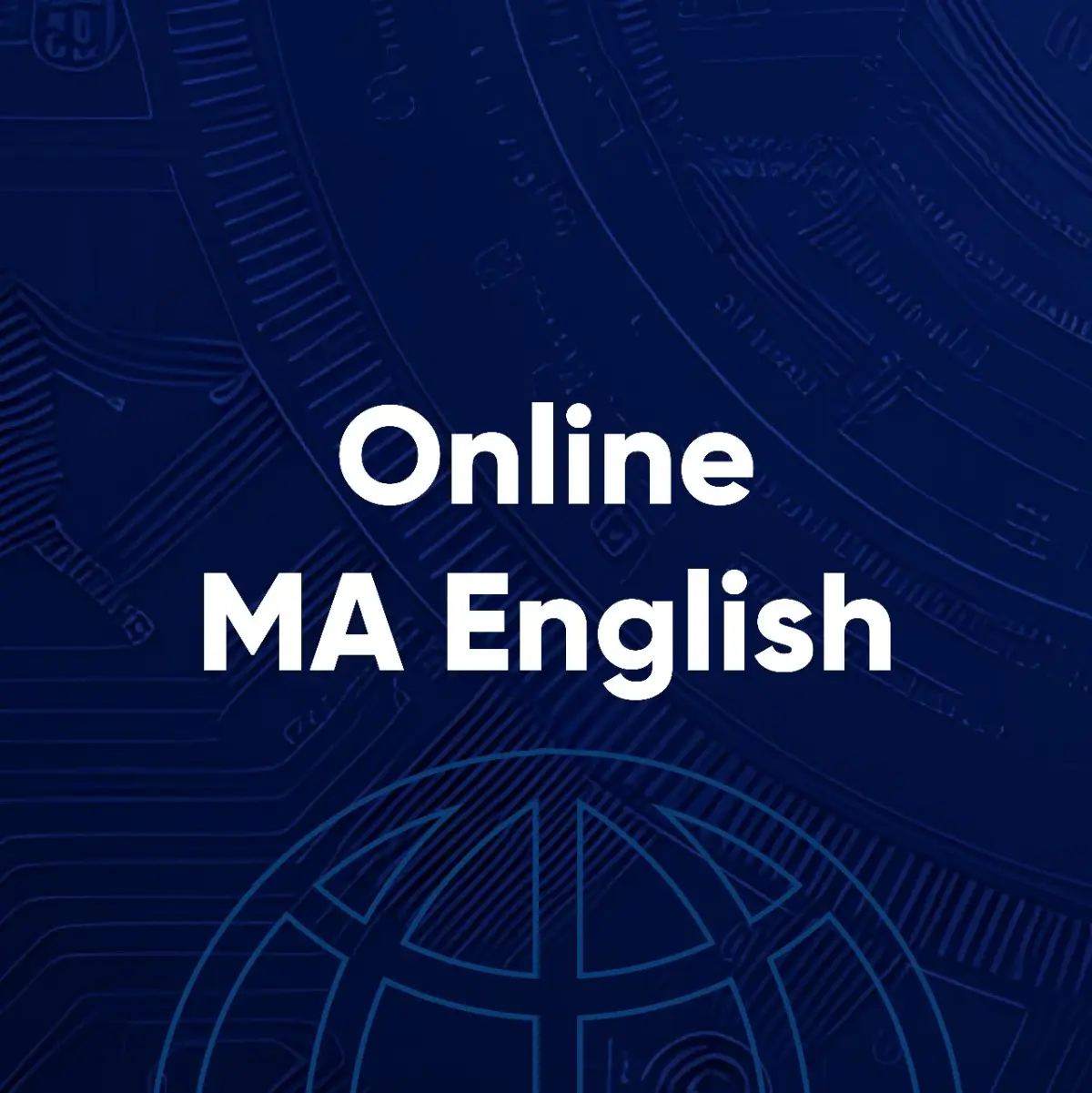 Online MA English