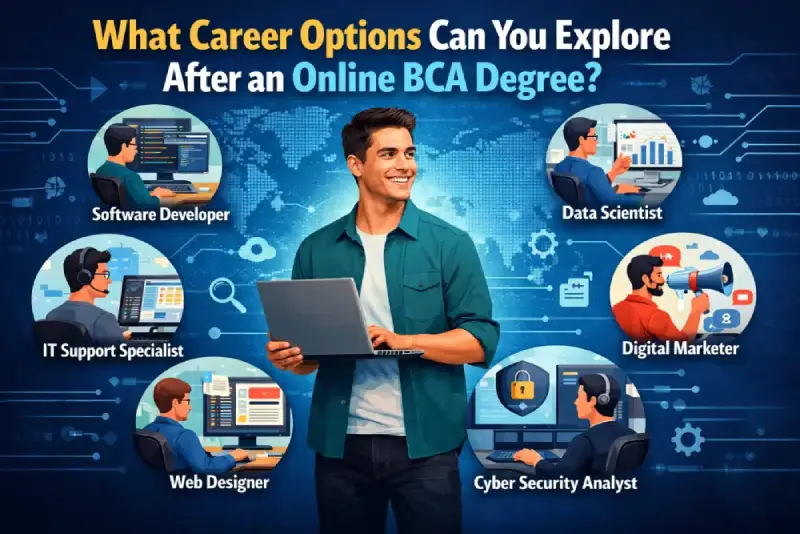 Career Options Can You Explore After an Online BCA Degree